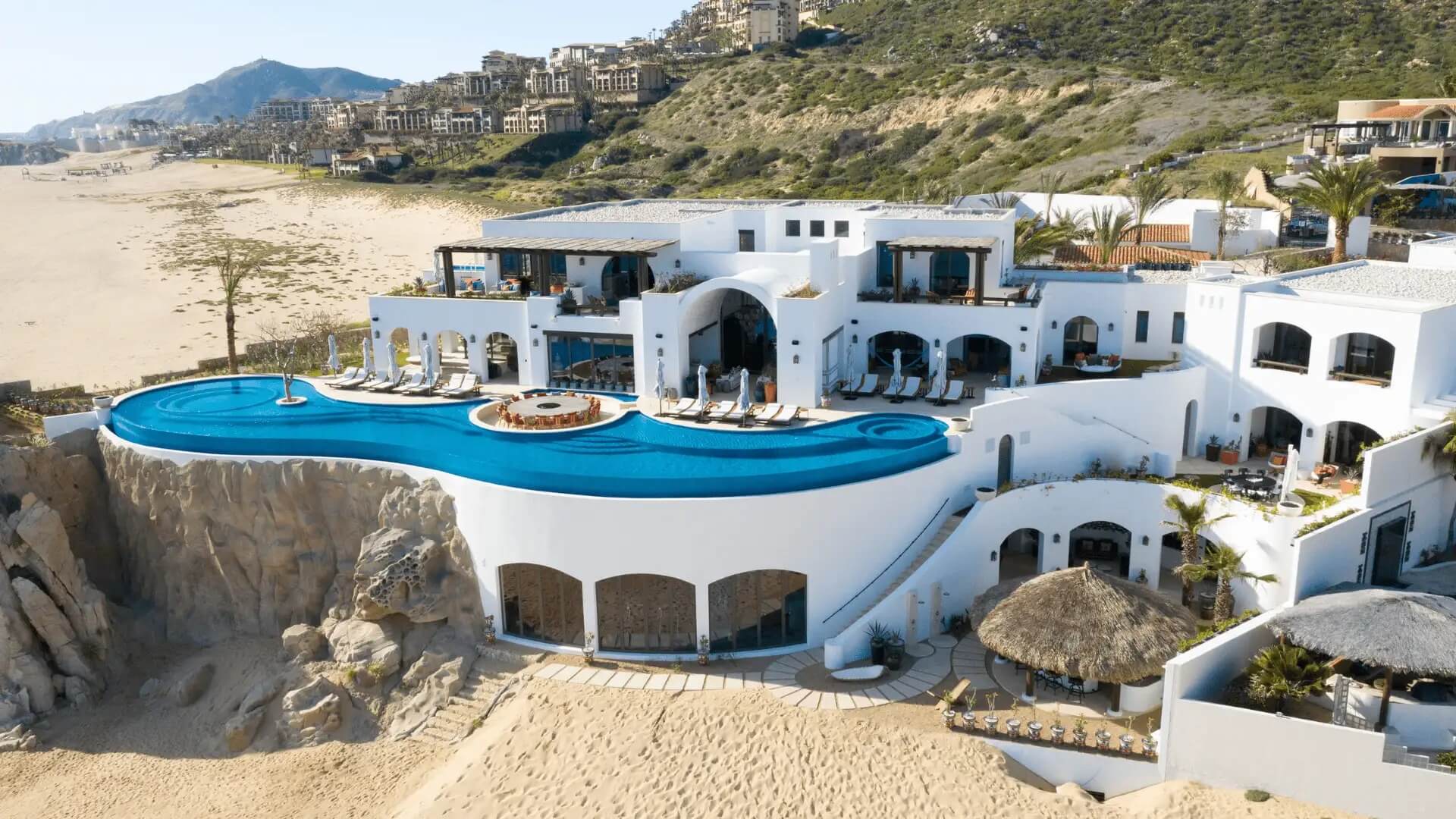 Villa La Datcha - Luxury Beachfront Villa In Cabo. Available for Rental Through Book Baja