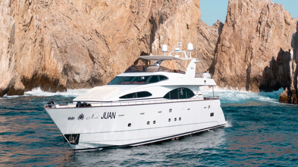 Number Juan 100ft Azimut yacht charter in Cabo