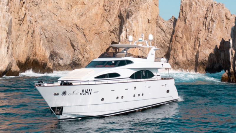 Number Juan - 100ft Yacht Charter for Bachelorette Parties in Cabo 