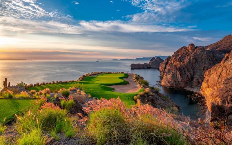 TPC Danzante Bay clubhouse and course setting