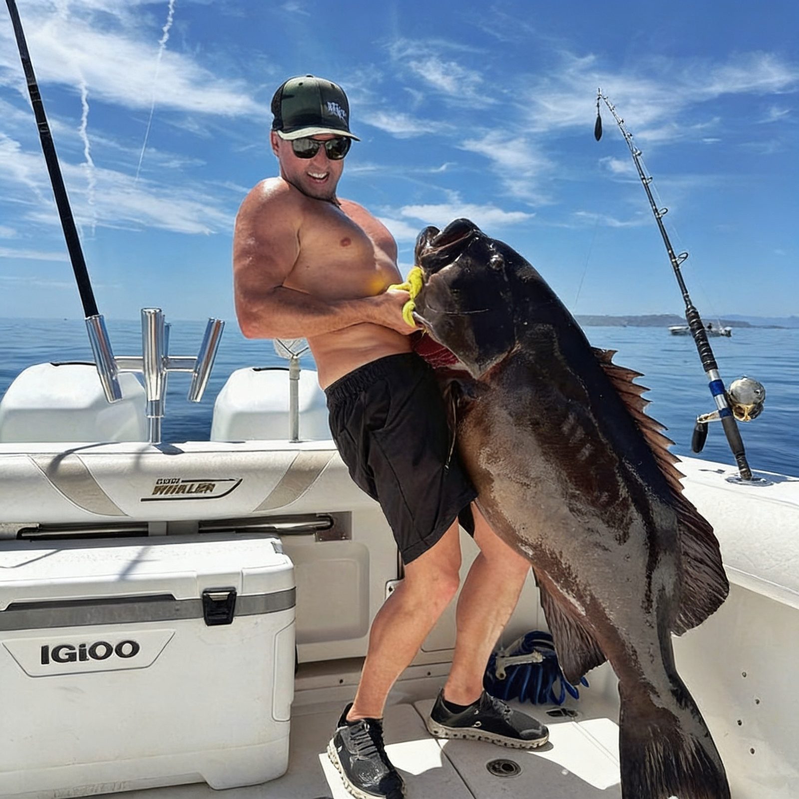 Catch aboard a private boat charter in Loreto, Mexico