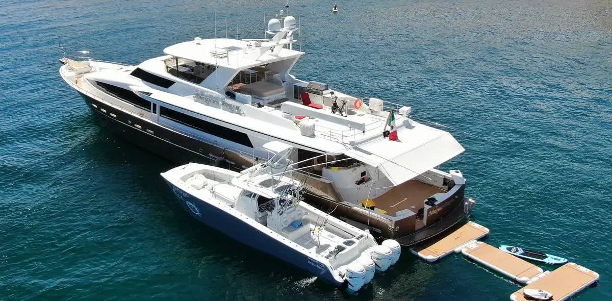 Aft deck lounge view aboard Northern Dream with Cabo coastal views