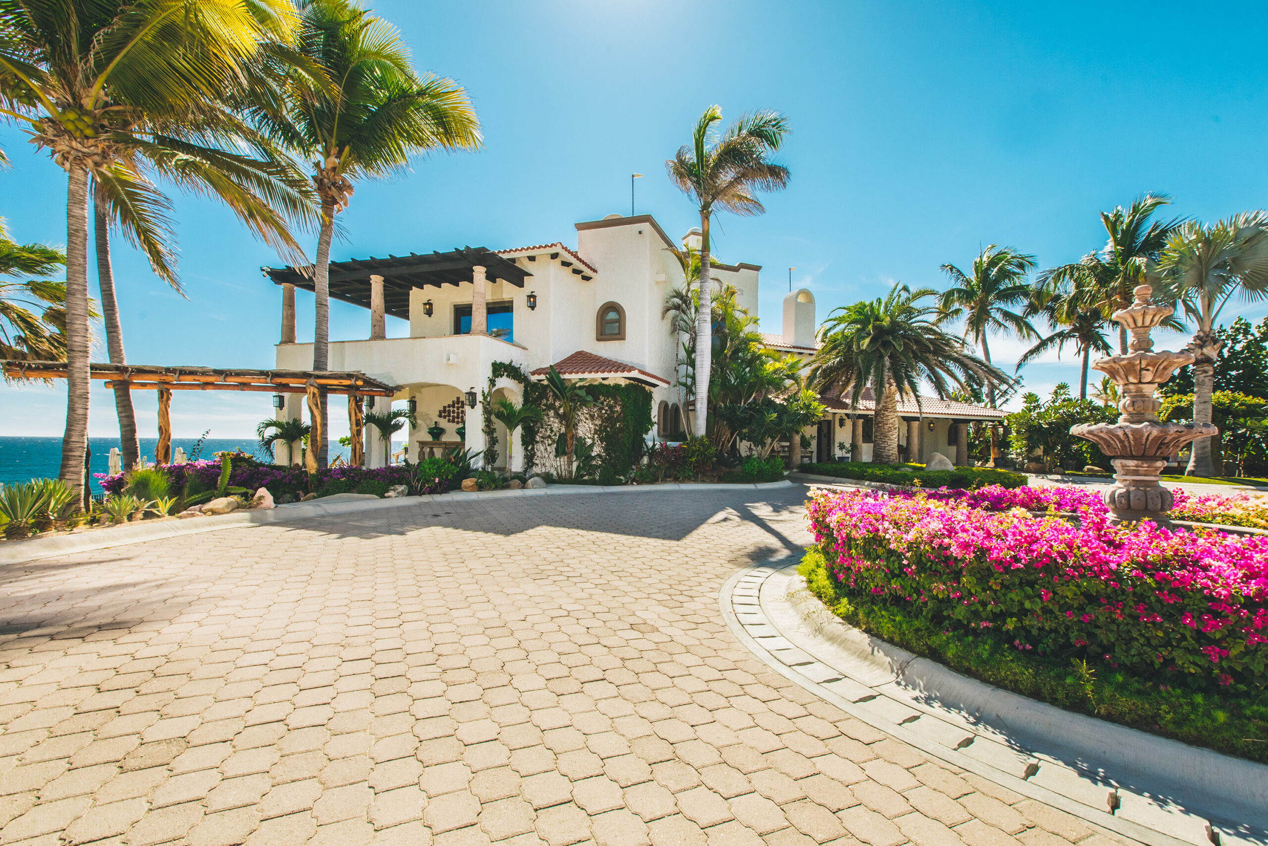Casa Bellamar exterior of villa in East Cape, Onsite Villa Staff Los Cabos