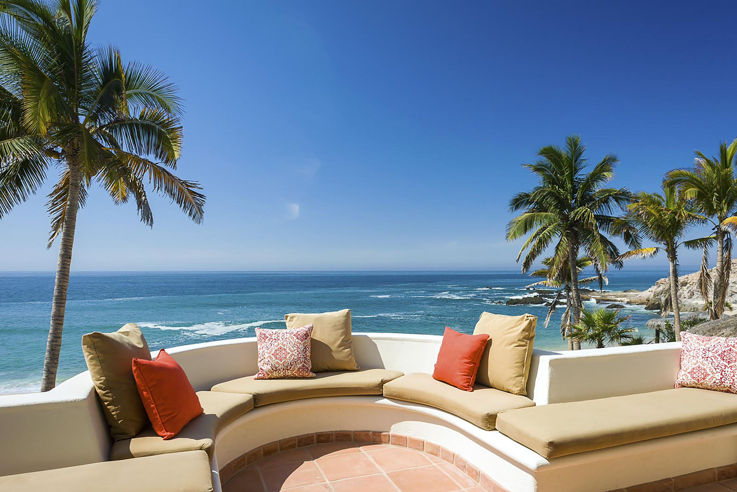 Casa Edwards Too pool terrace in Punta Bella, Beachfront Los Cabos