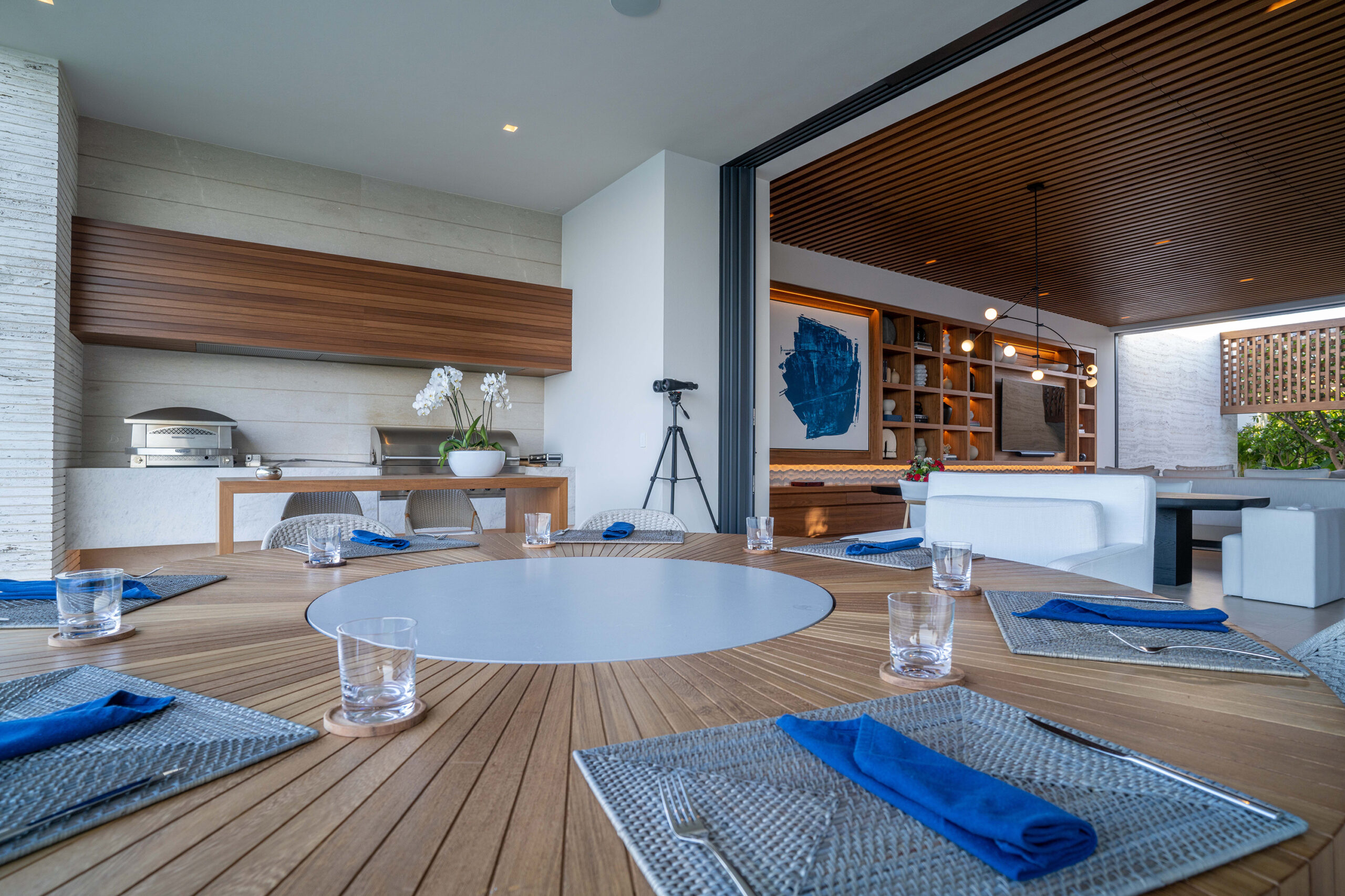 Casa Elije dining area in Palmilla Los Cabos