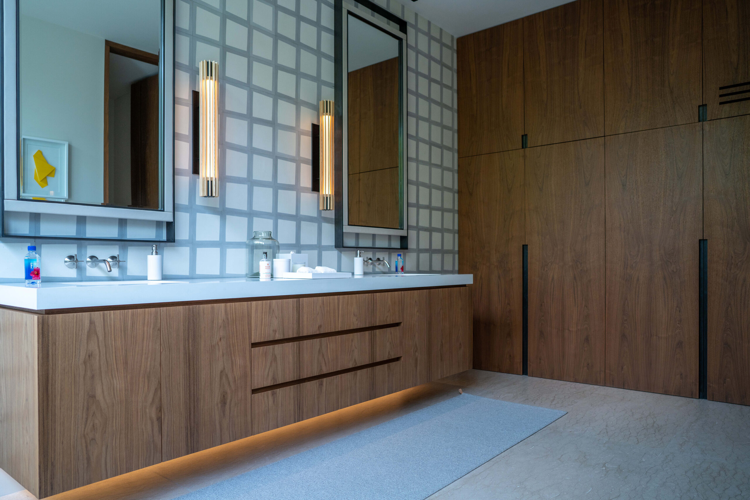 Casa Elije en suite bathroom with double sink in Palmilla Los Cabos