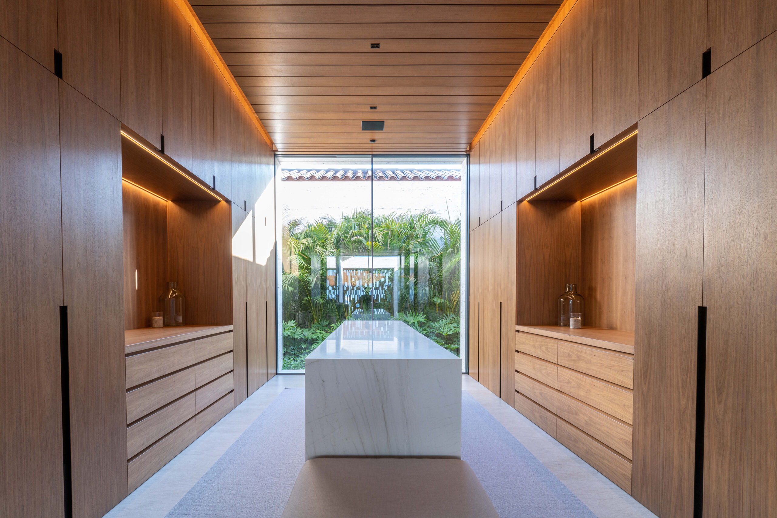 Casa Elije gorgeous walk in closet in Palmilla Los Cabos