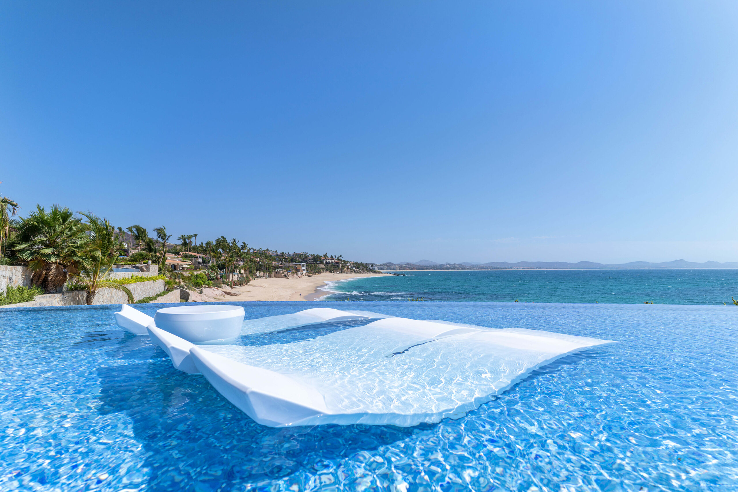 Casa Elije poolside with incredible beachfront views in Palmilla Los Cabos