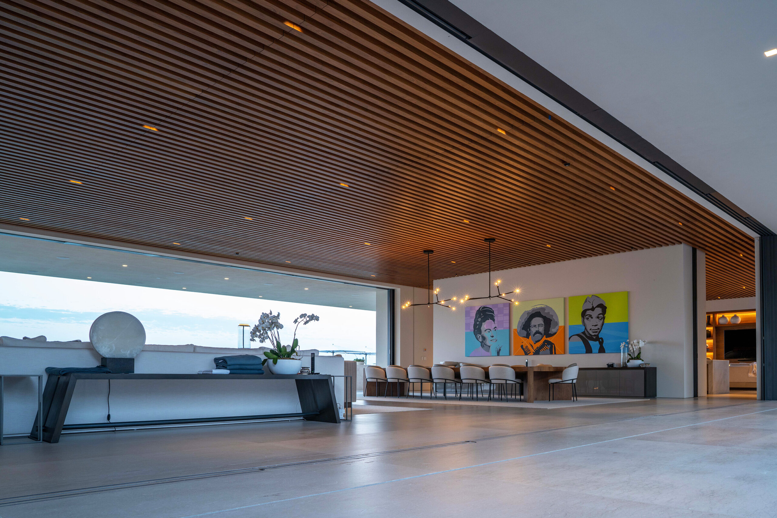 Casa Elije spacious living and dining area in Palmilla Los Cabos