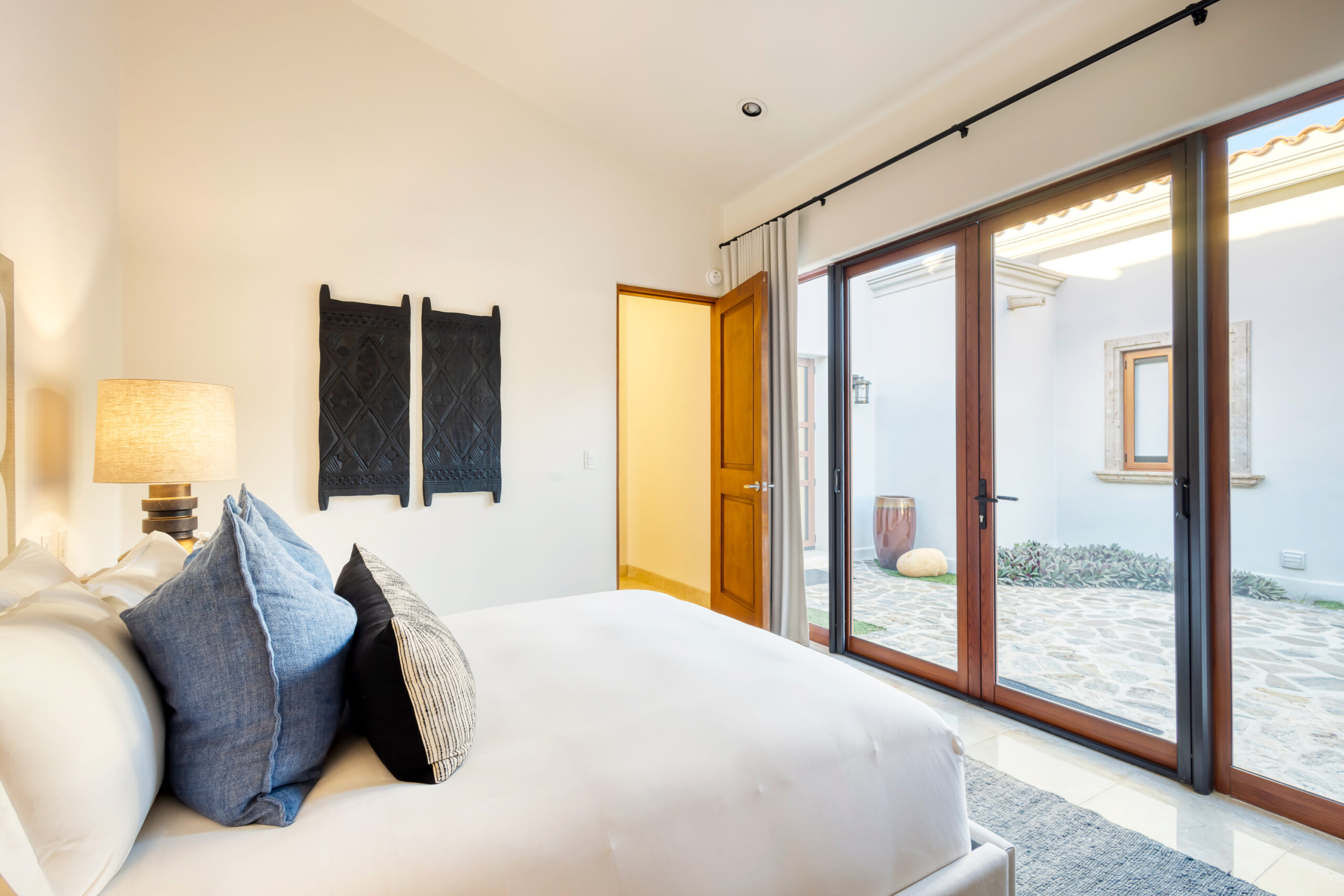 Casa Micana bedroom suite with outdoor access in Puerto Los Cabos, Golf Nearby Los Cabos