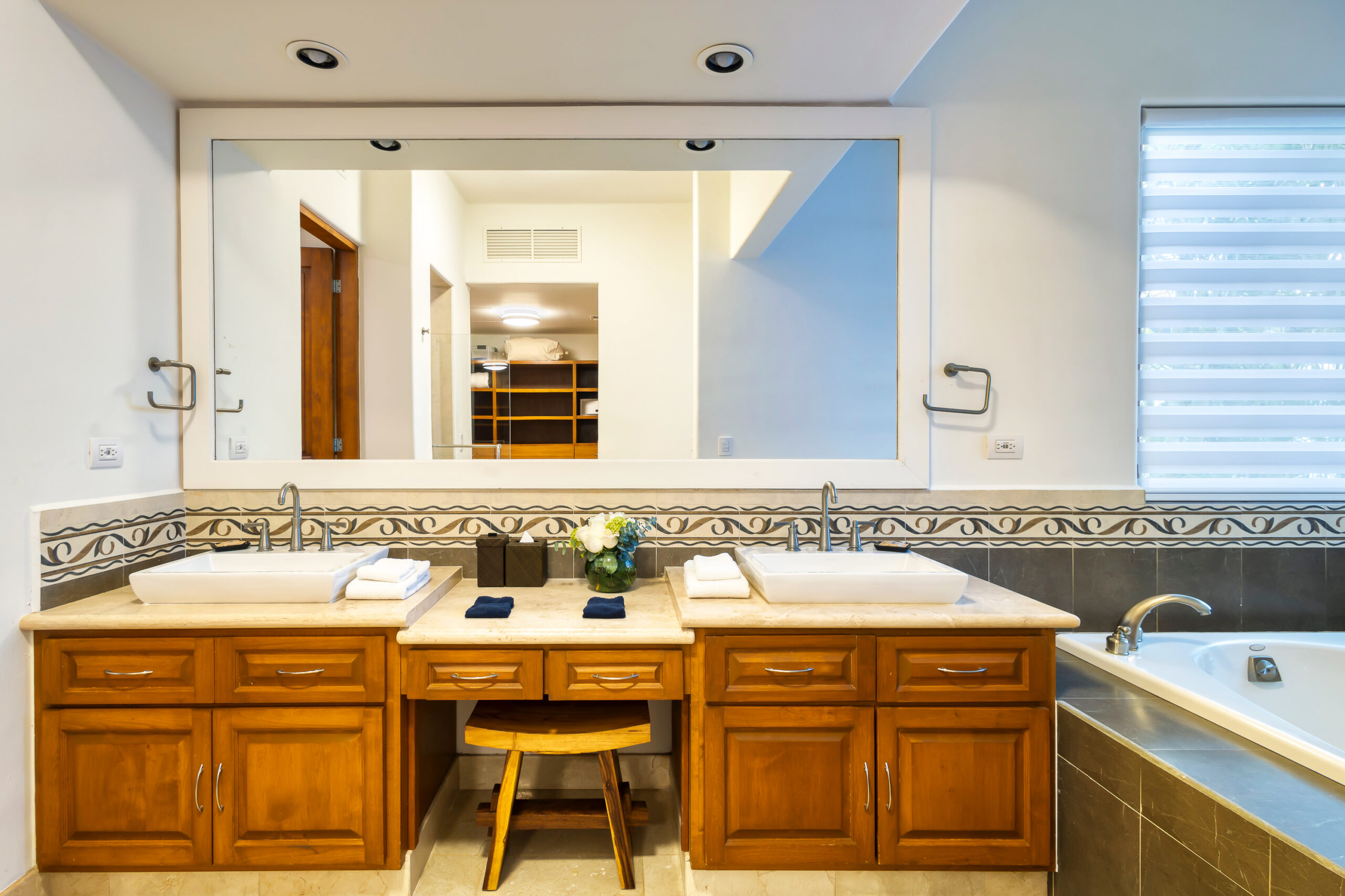 Casa Micana en suite bathroom in Puerto Los Cabos, Golf Nearby Los Cabos