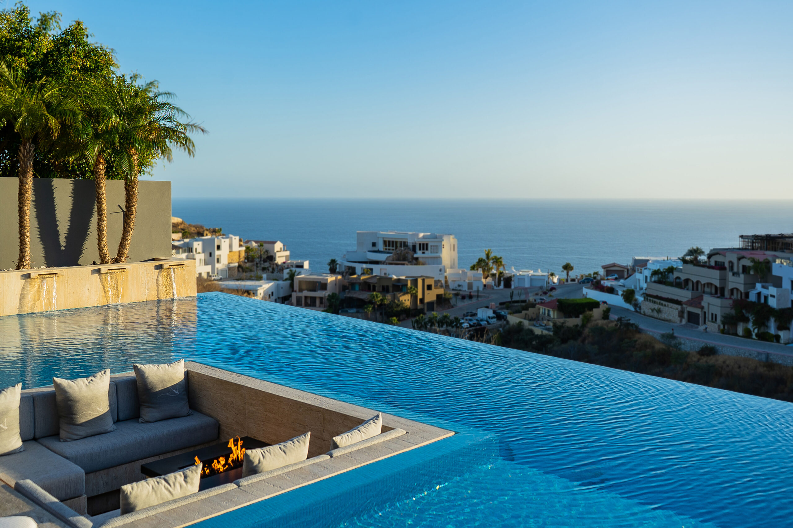 Maison de Cortes gorgeous poolside with ocean views in Pedregal Pacific, Onsite Villa Staff Los Cabos