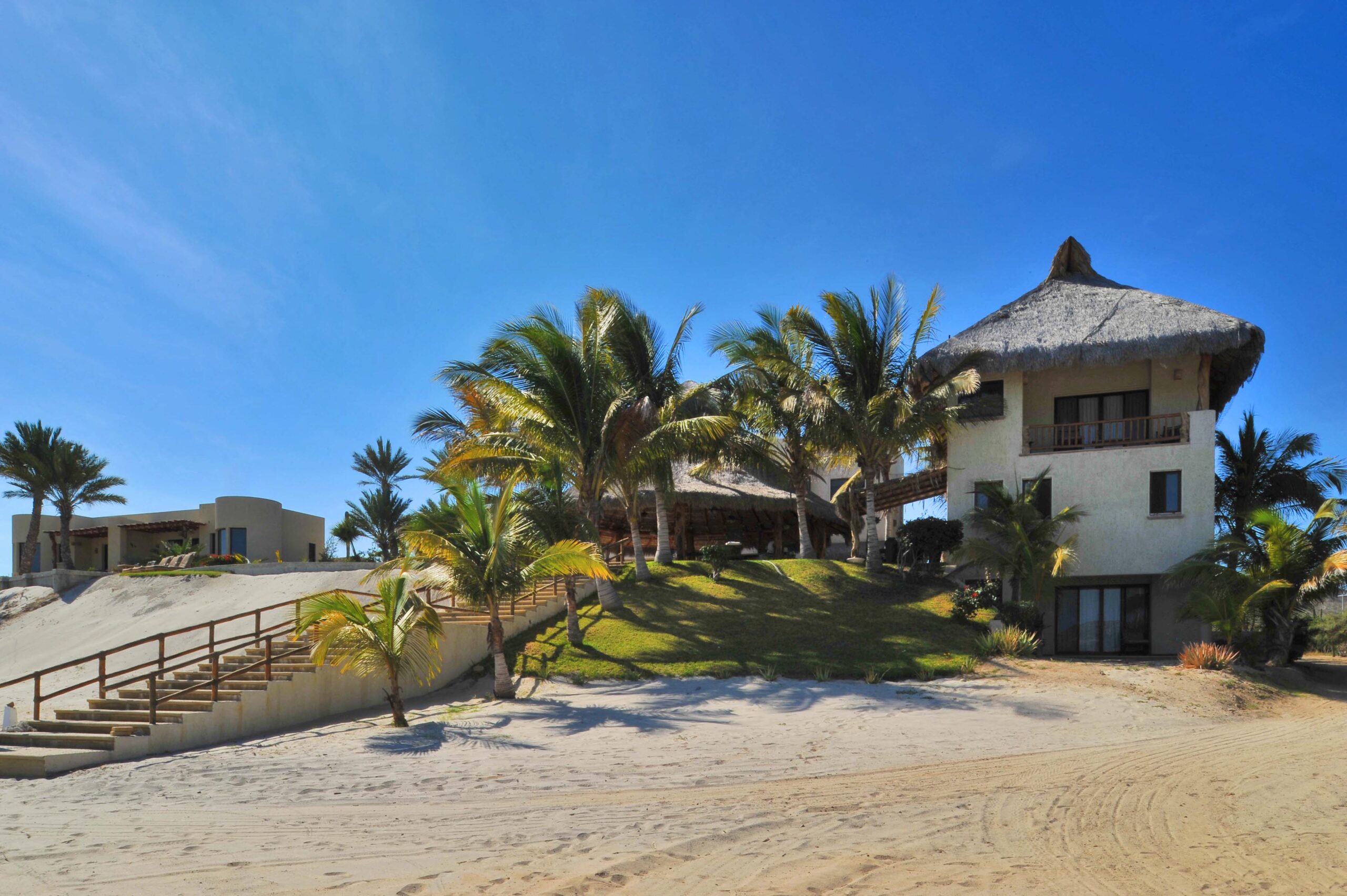 Rancho De Costa exterior of villa in Rancho De Costa, Beachfront Los Cabos