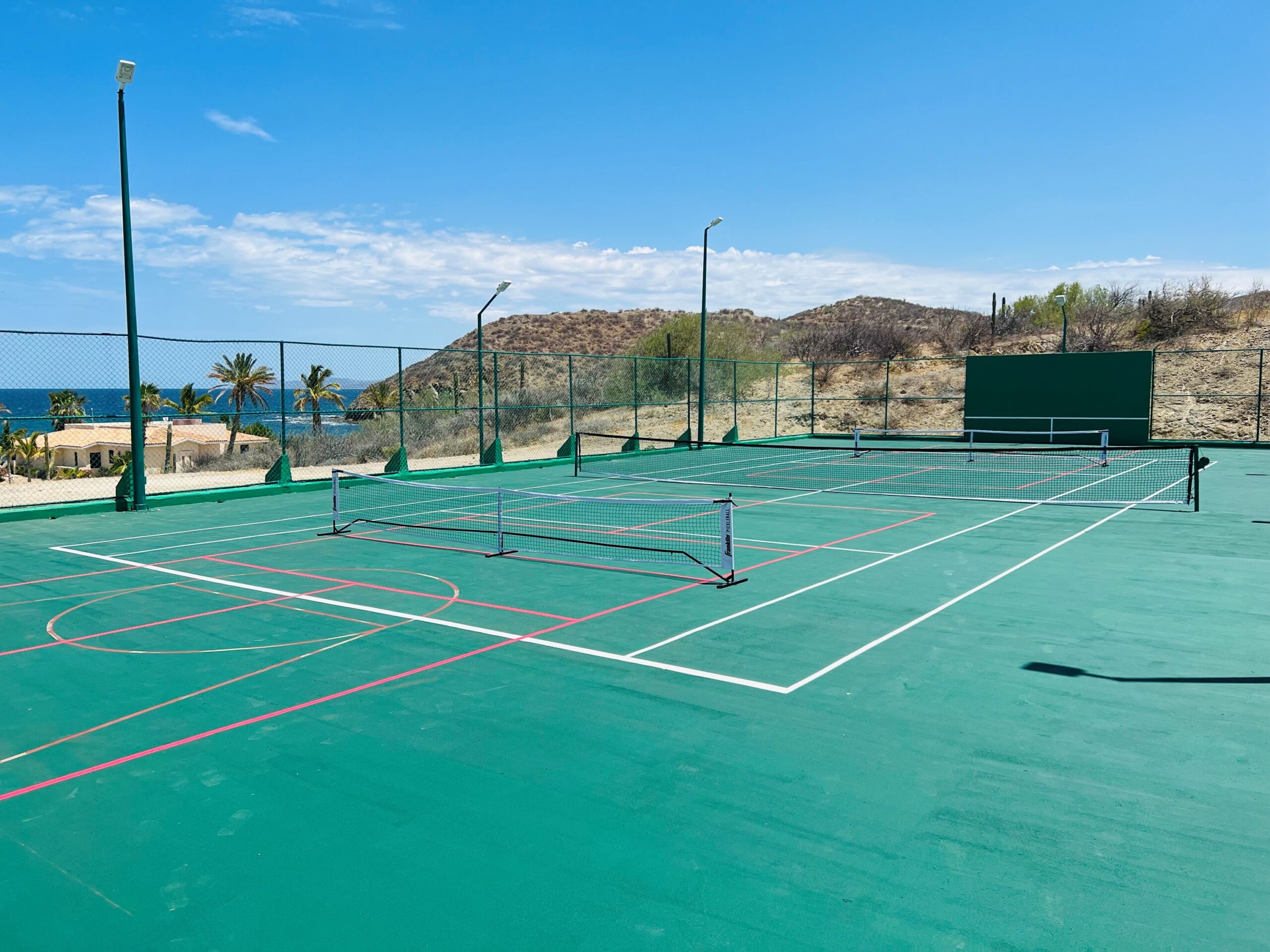 Rancho De Costa pickleball court in Rancho De Costa, Beachfront Los Cabos
