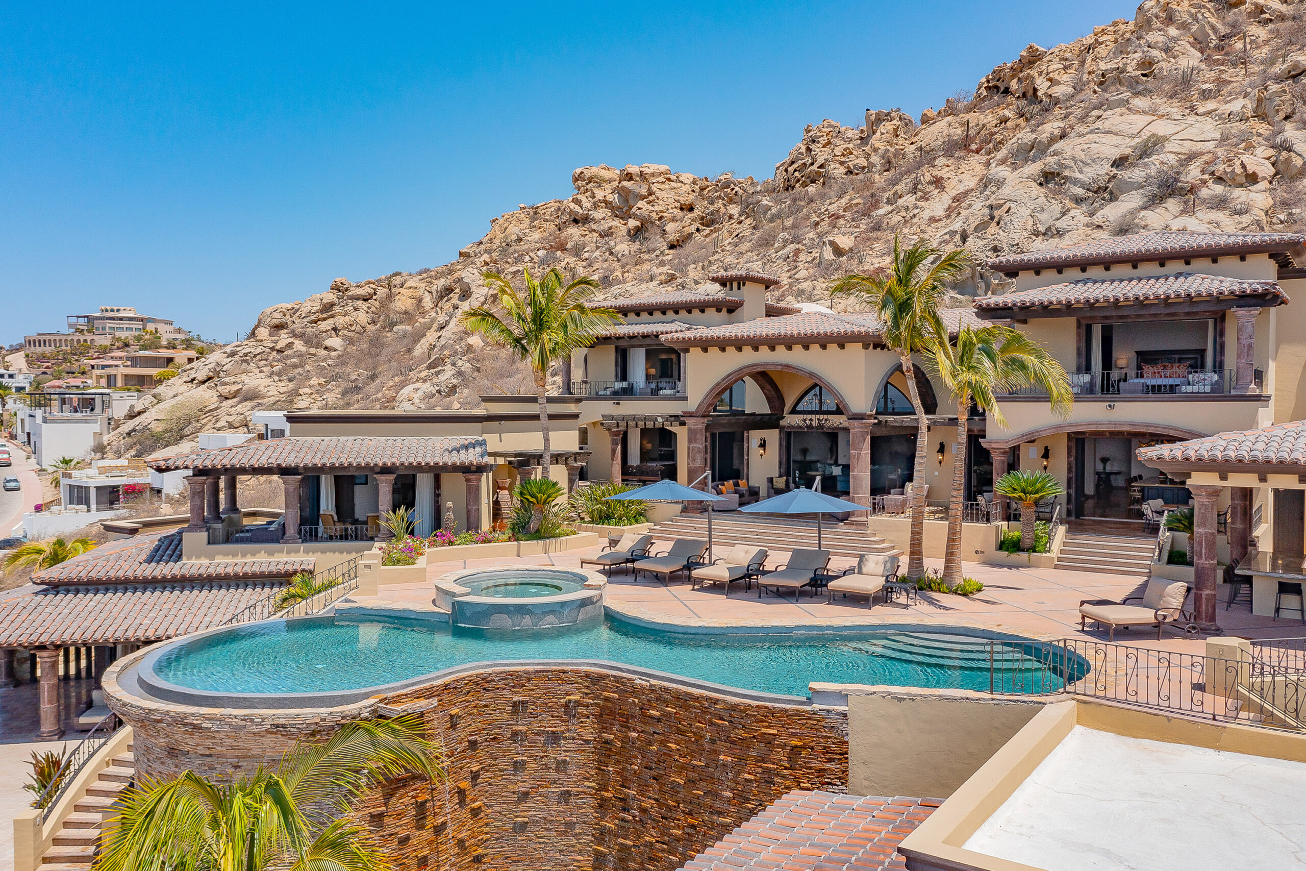 Villa de los Suenos luxury villa exterior in Pedregal Pacific, Onsite Villa Staff Los Cabos