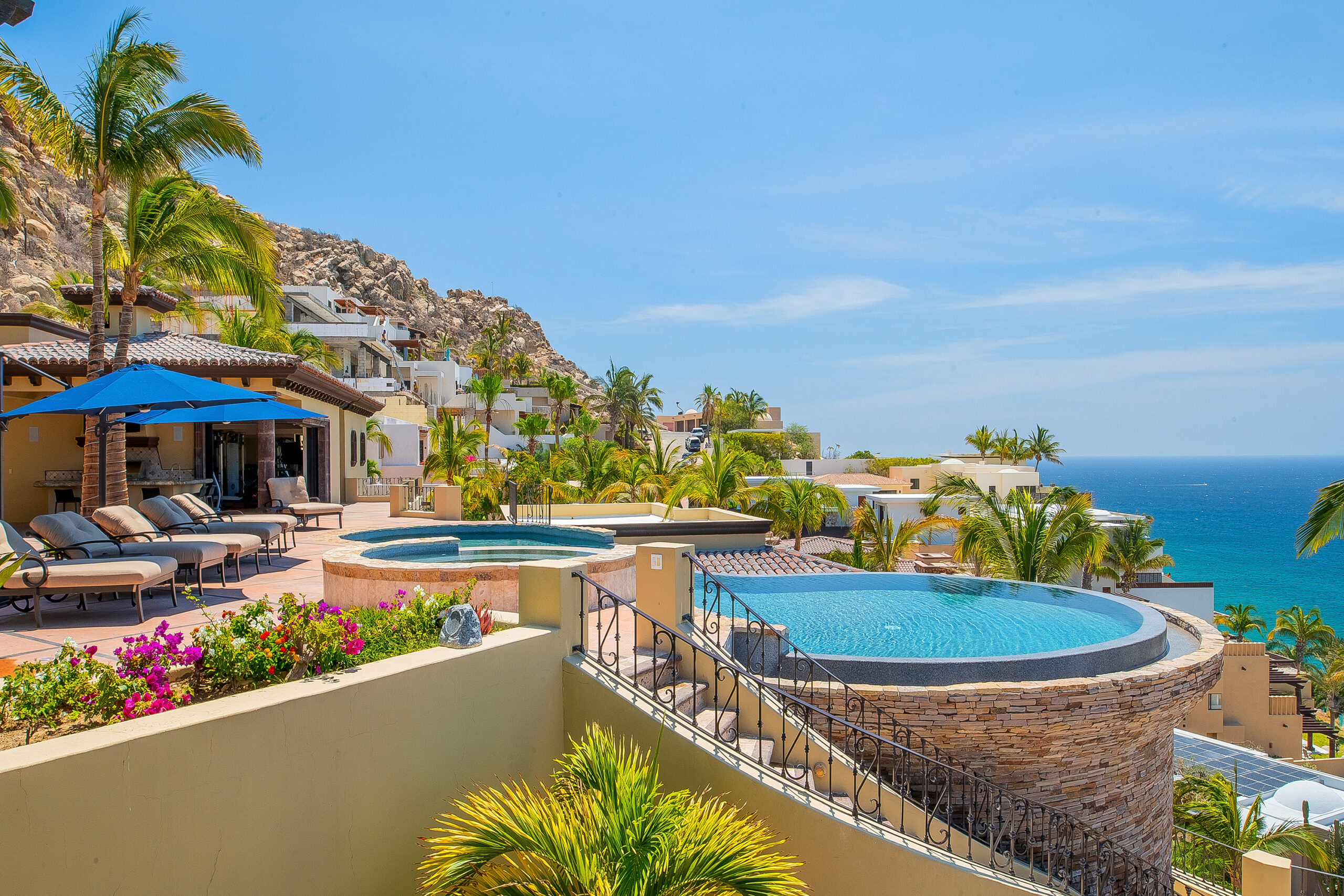 Villa de los Suenos private bedroom suite in Pedregal Pacific, Onsite Villa Staff Los Cabos