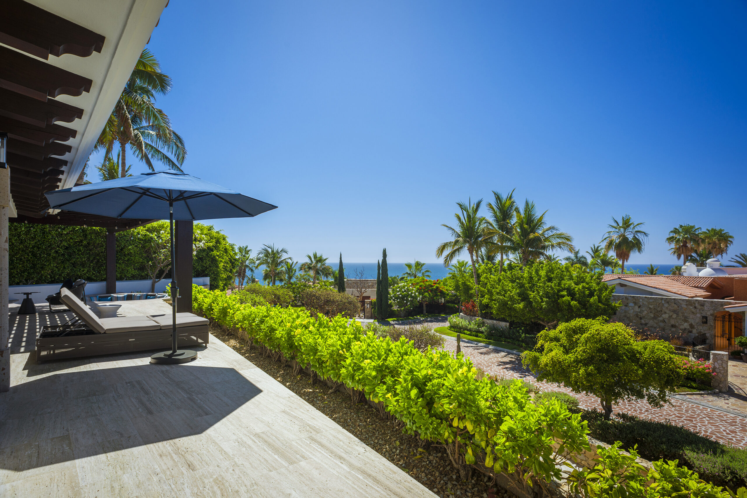 Villa Esperanza luxury villa exterior in Palmilla, Walk to Beach Los Cabos