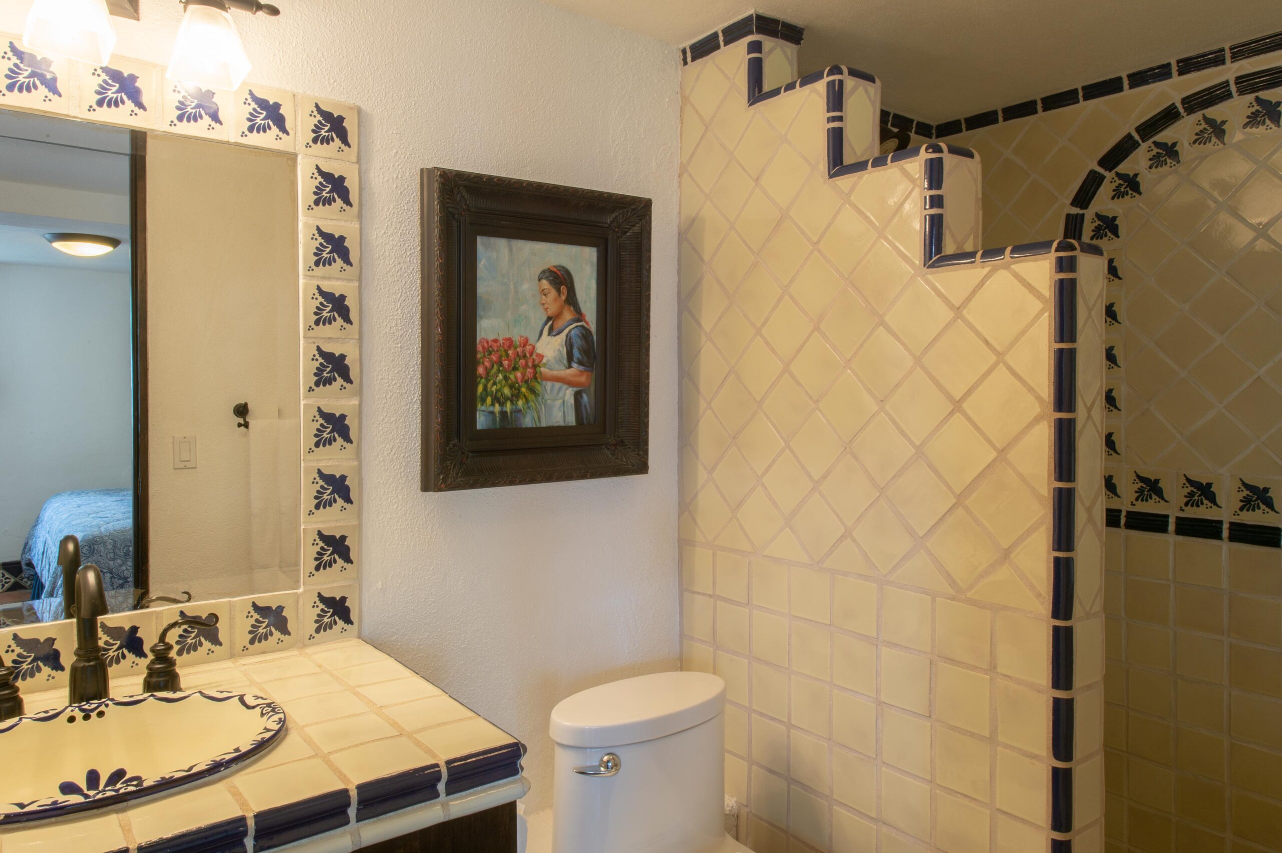 Villa Grande en suite bathroom in Pedregal Pacific, Oceanfront Los Cabos