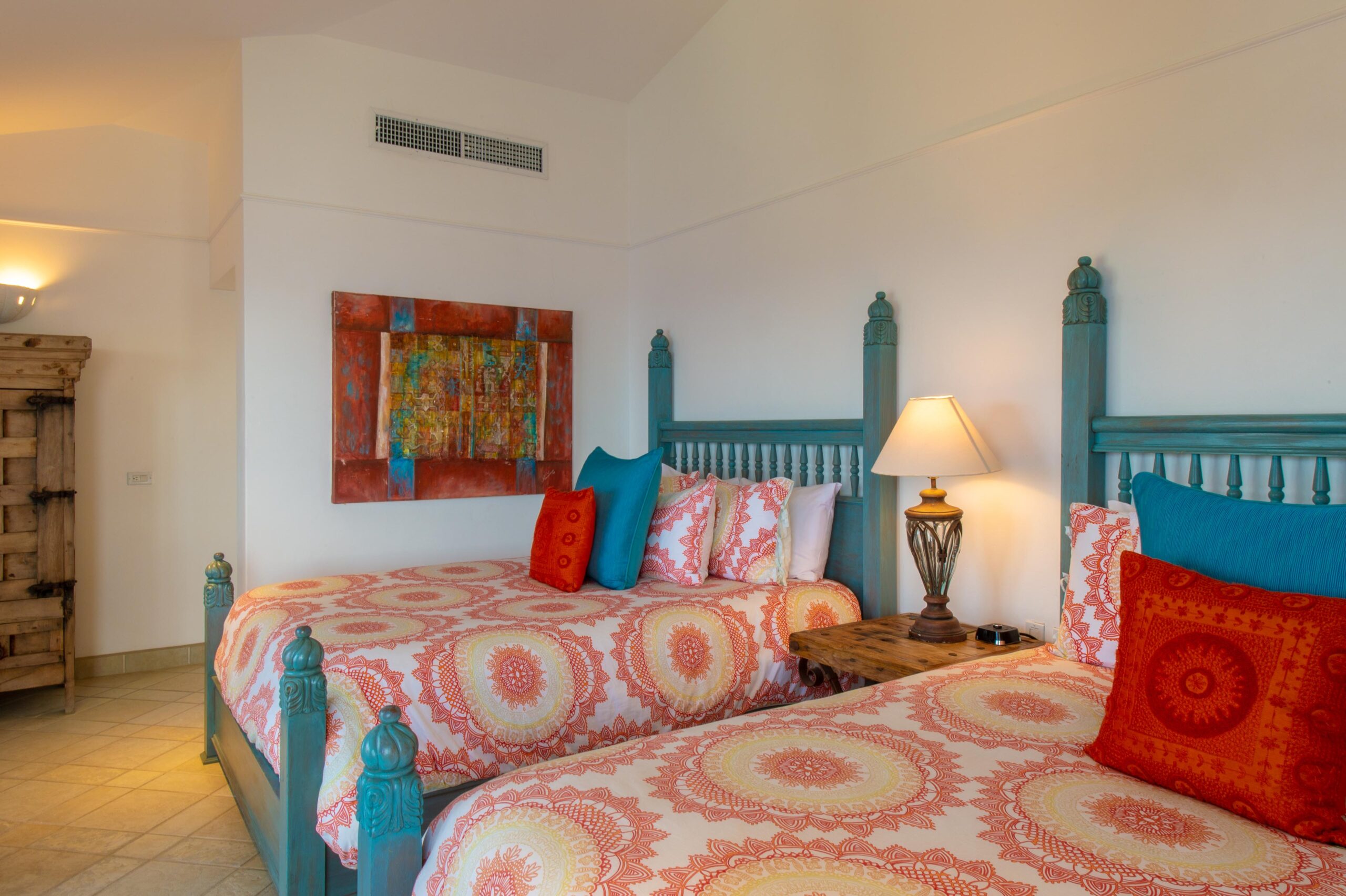 Villa Grande suite with 2 queen beds in Pedregal Pacific, Oceanfront Los Cabos