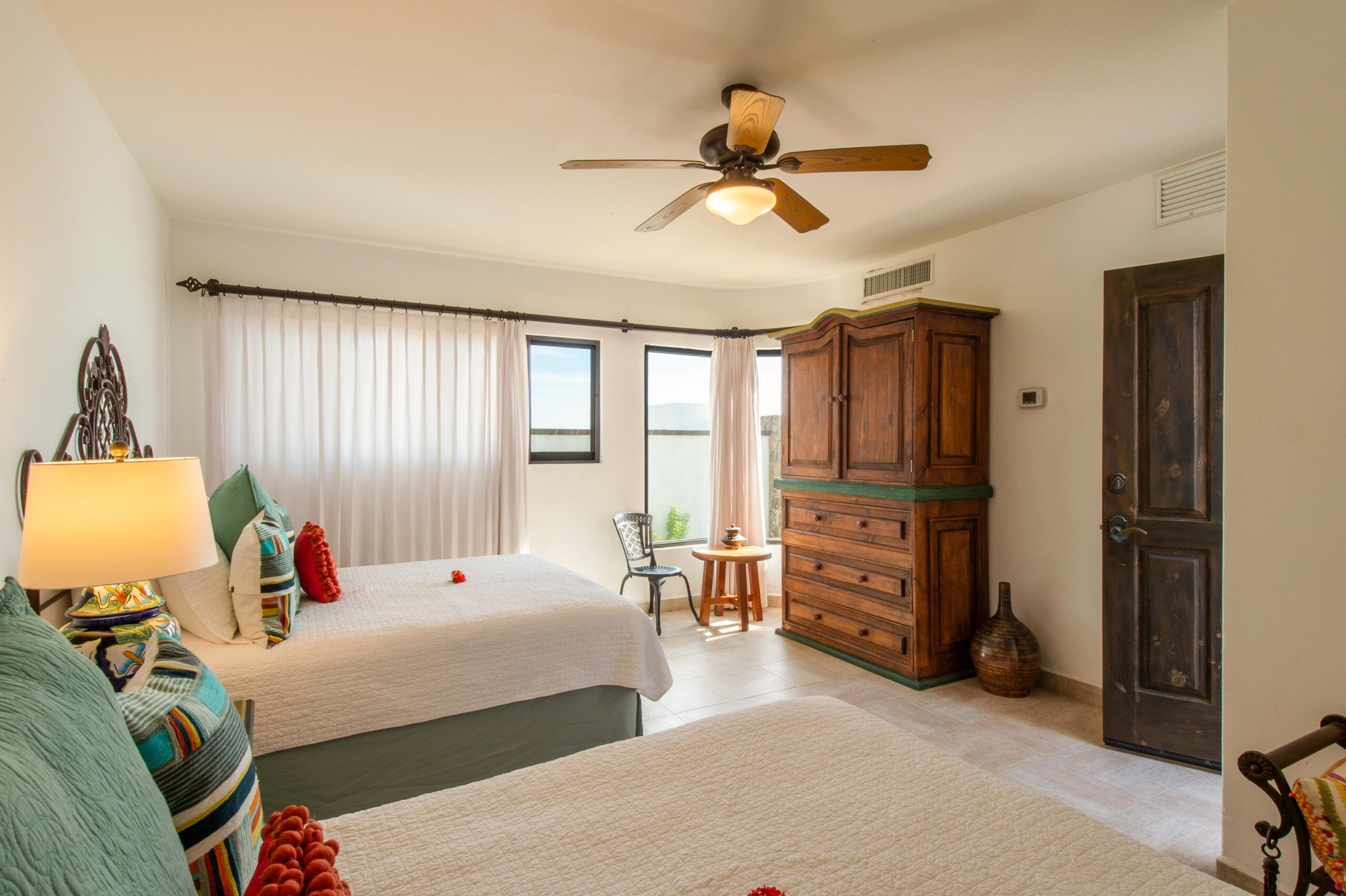 Villa Grande suite with 2 queen beds in Pedregal Pacific, Oceanfront Los Cabos