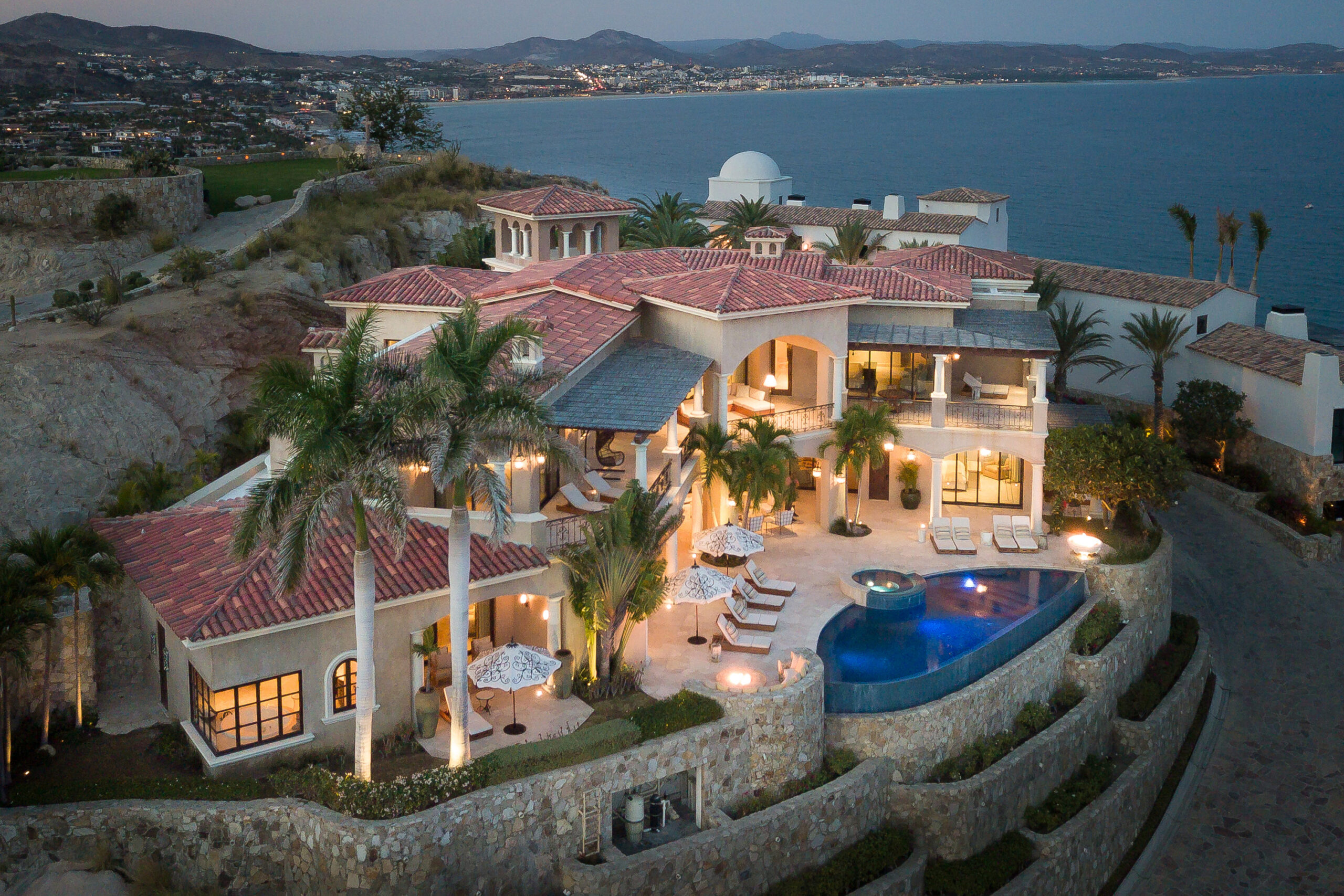 Villa Mar Azul Palmilla bird's eye view of villa