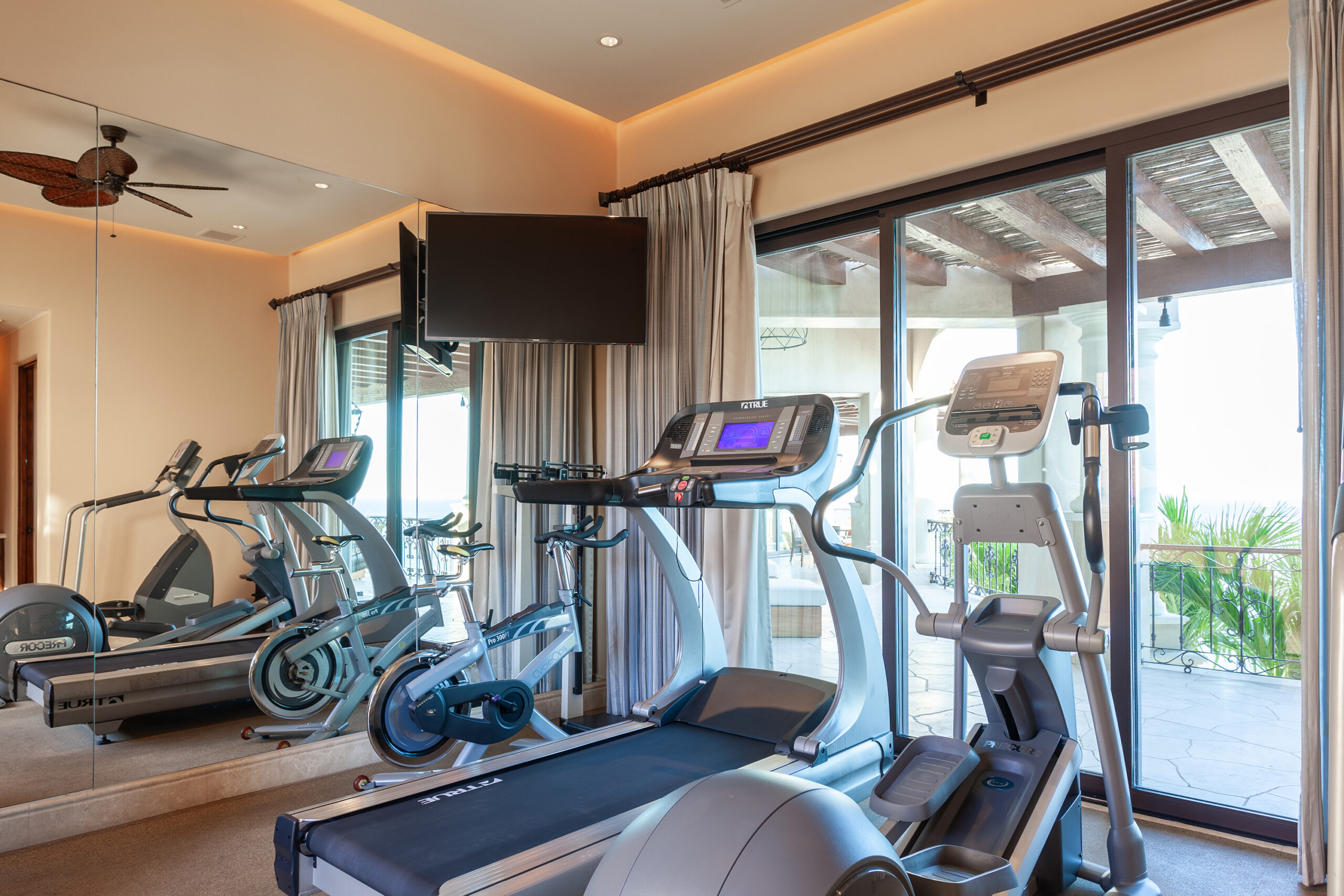 Villa Mar Azul Palmilla en villa fitness area
