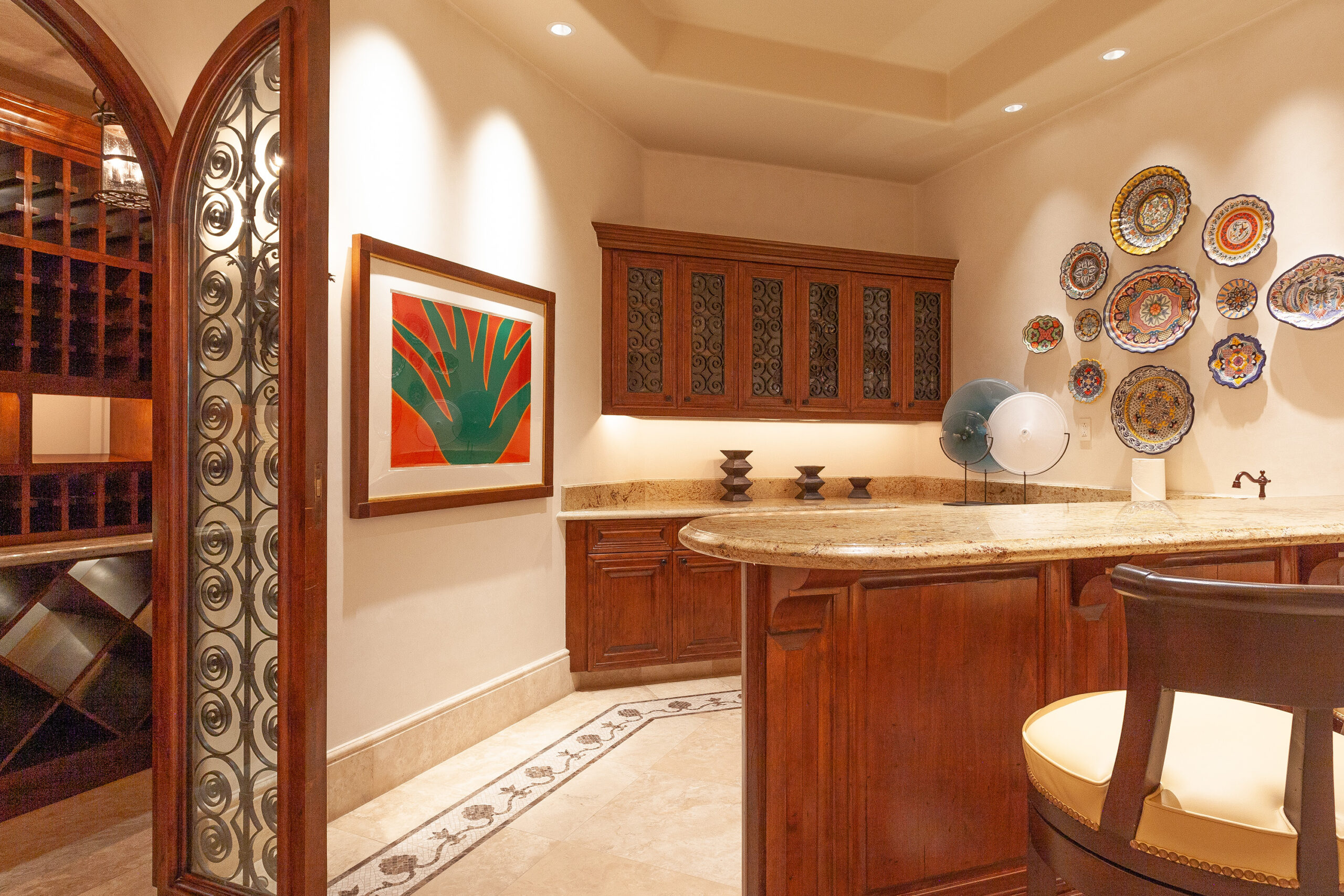 Villa Mar Azul Palmilla fully equipped kitchen area