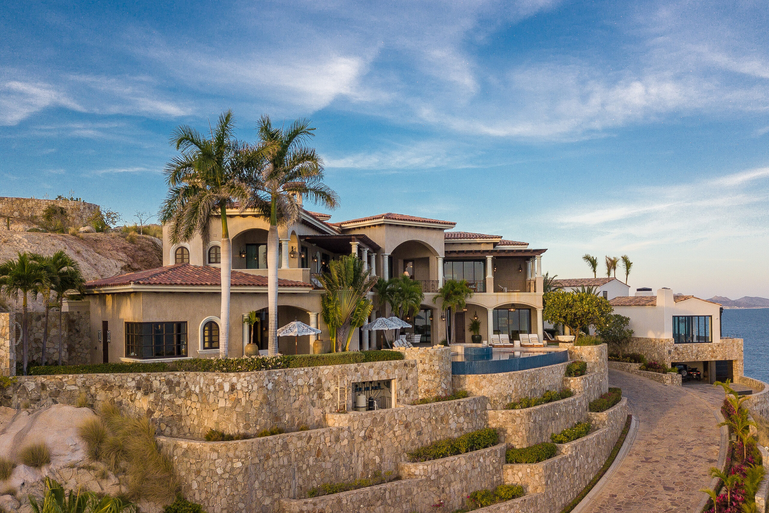 Villa Mar Azul Palmilla views of villa