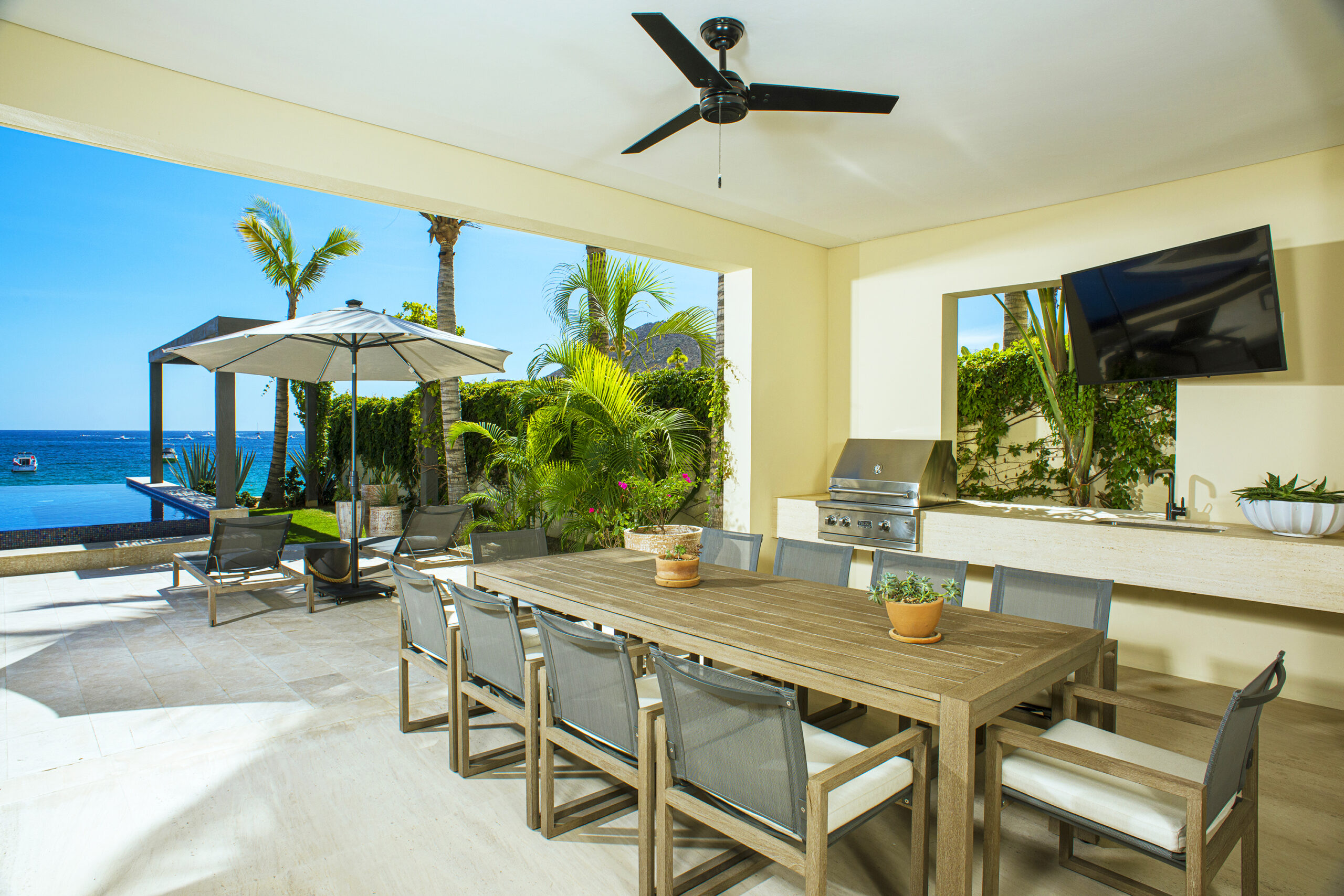Villa Marena 18 indoor gathering space in Downtown/Medano Beach, Resort Villa Los Cabos