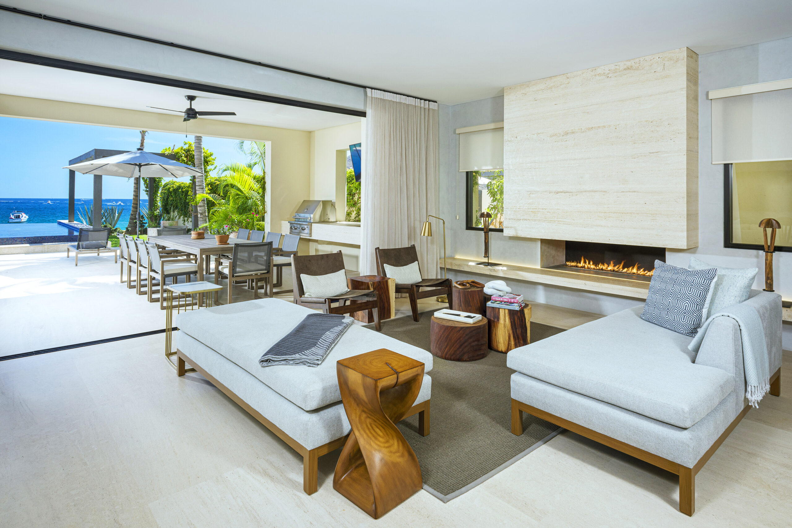 Villa Marena 18 outdoor dining area in Downtown/Medano Beach, Resort Villa Los Cabos