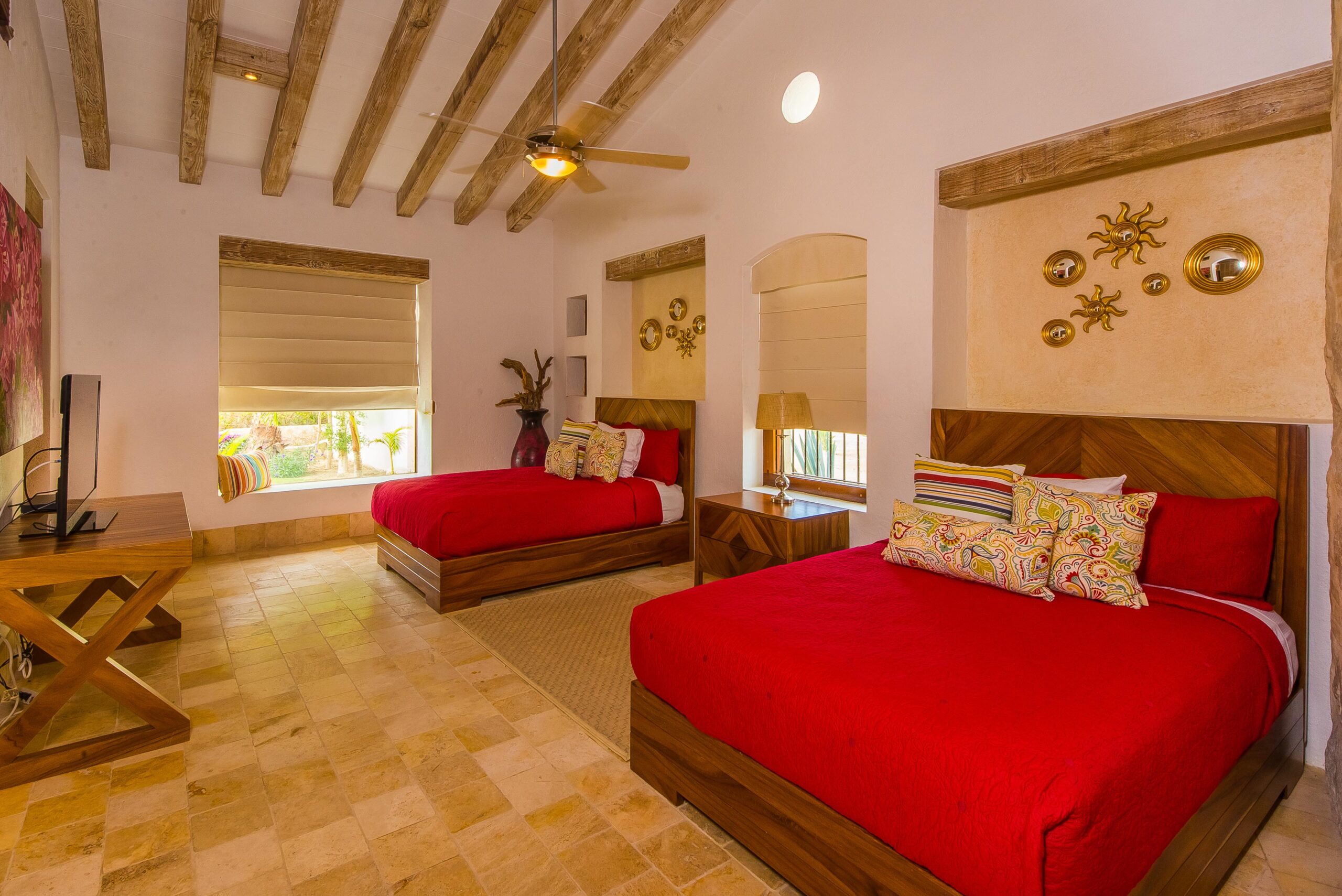 Villa Piedra Blanca private bedroom suite in Puerto Los Cabos, Beachfront Los Cabos