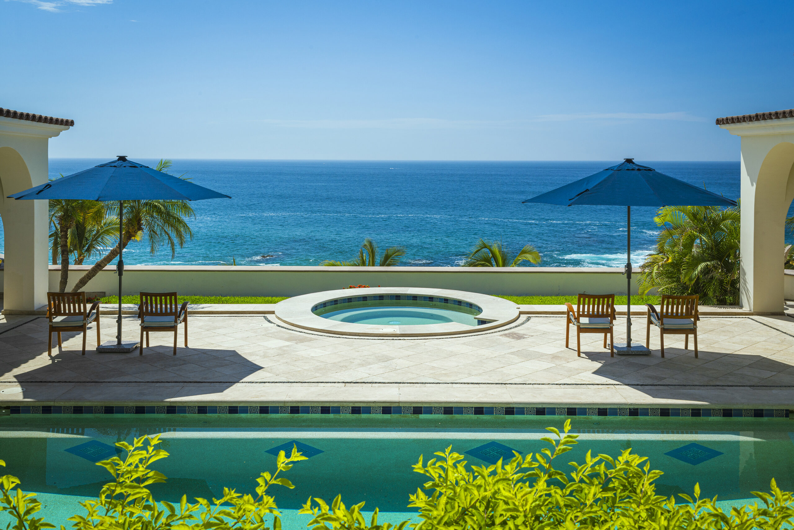 Villa Tortuga luxury villa exterior in Punta Bella, Beachfront Los Cabos