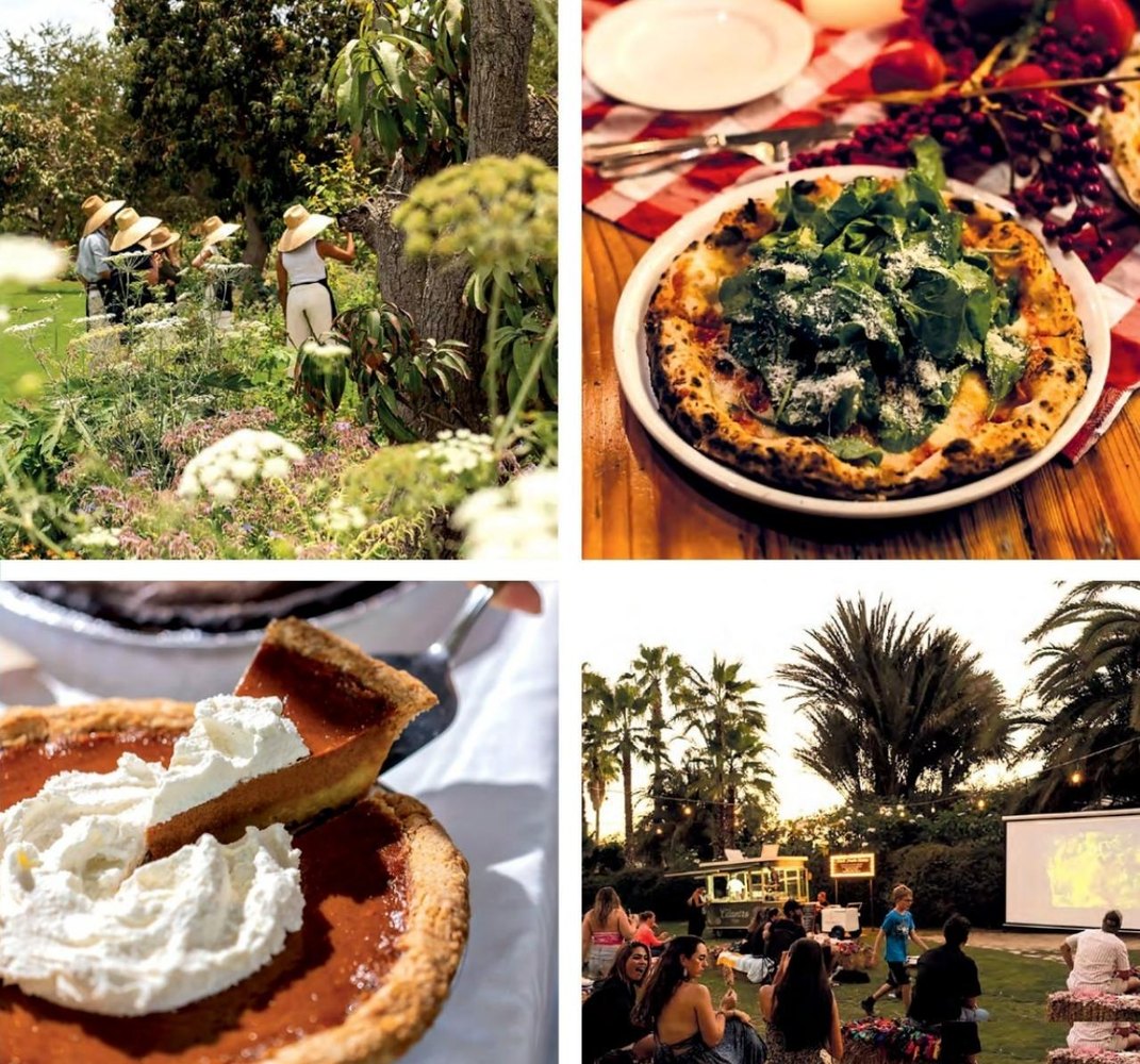 Flora Farms garden and food in San Jose del Cabo from the Book Baja 2026 Guide