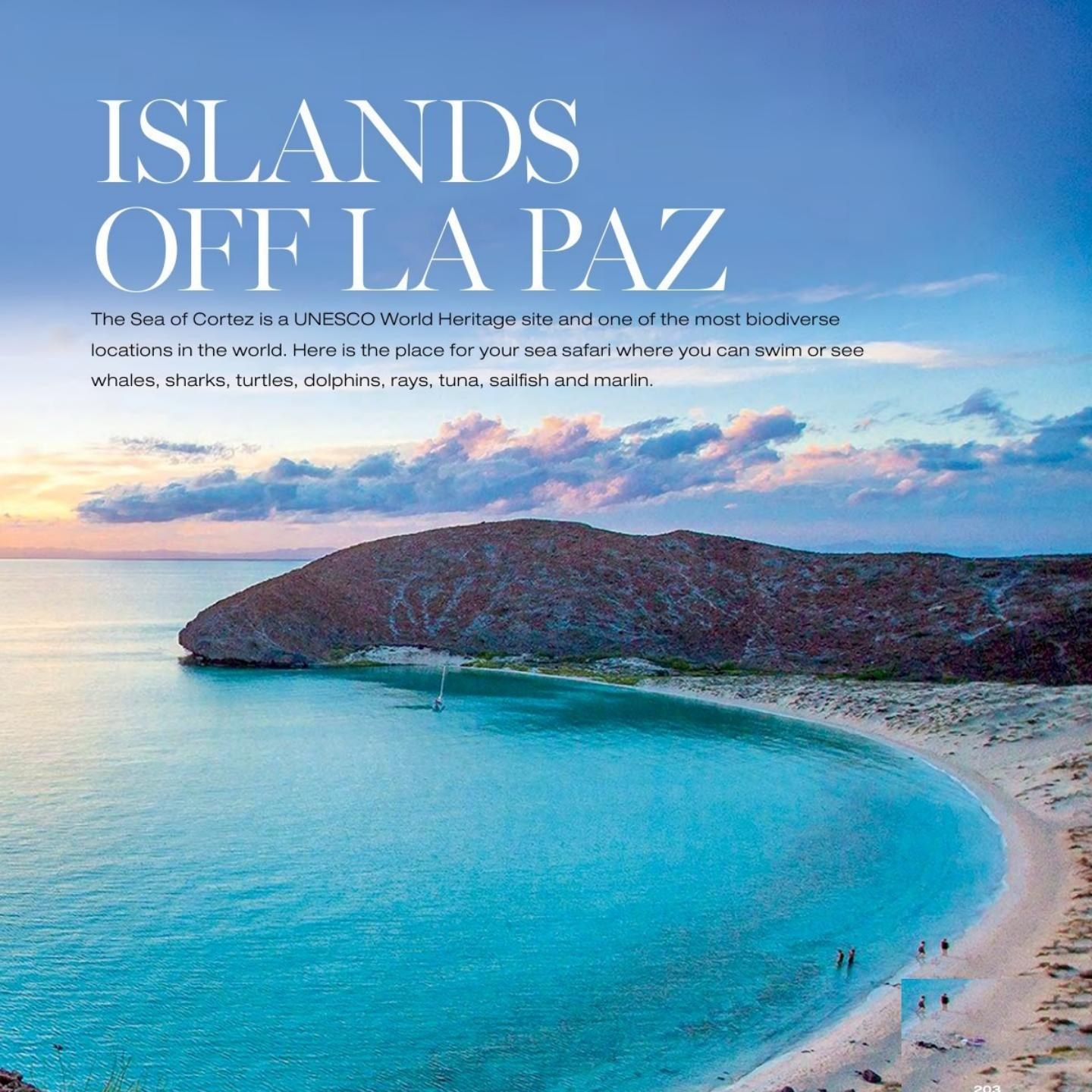 Islands off La Paz in the Sea of Cortez from the Book Baja 2026 Guide