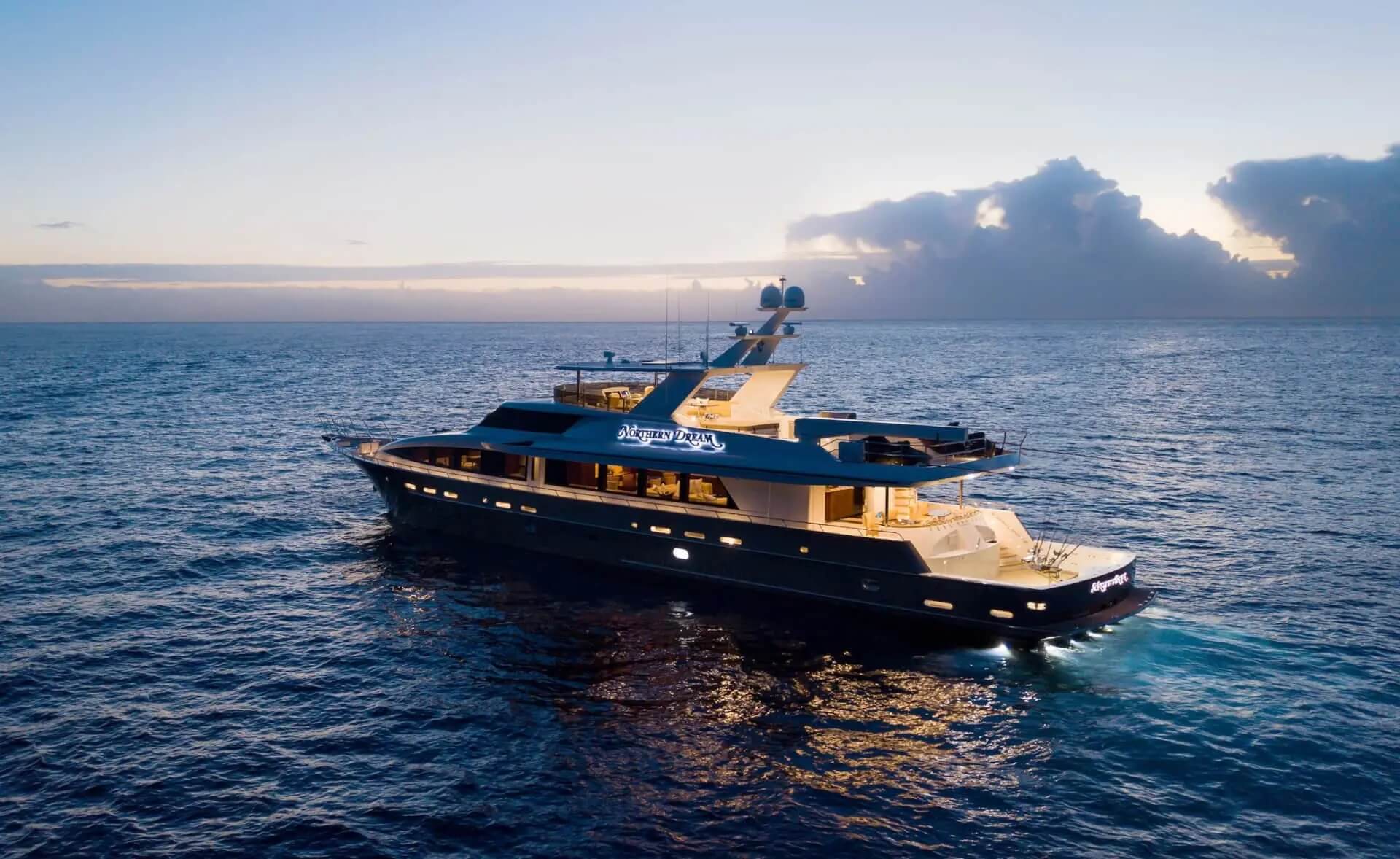 Northern Dream 130ft Sovereign Cabo yacht charter