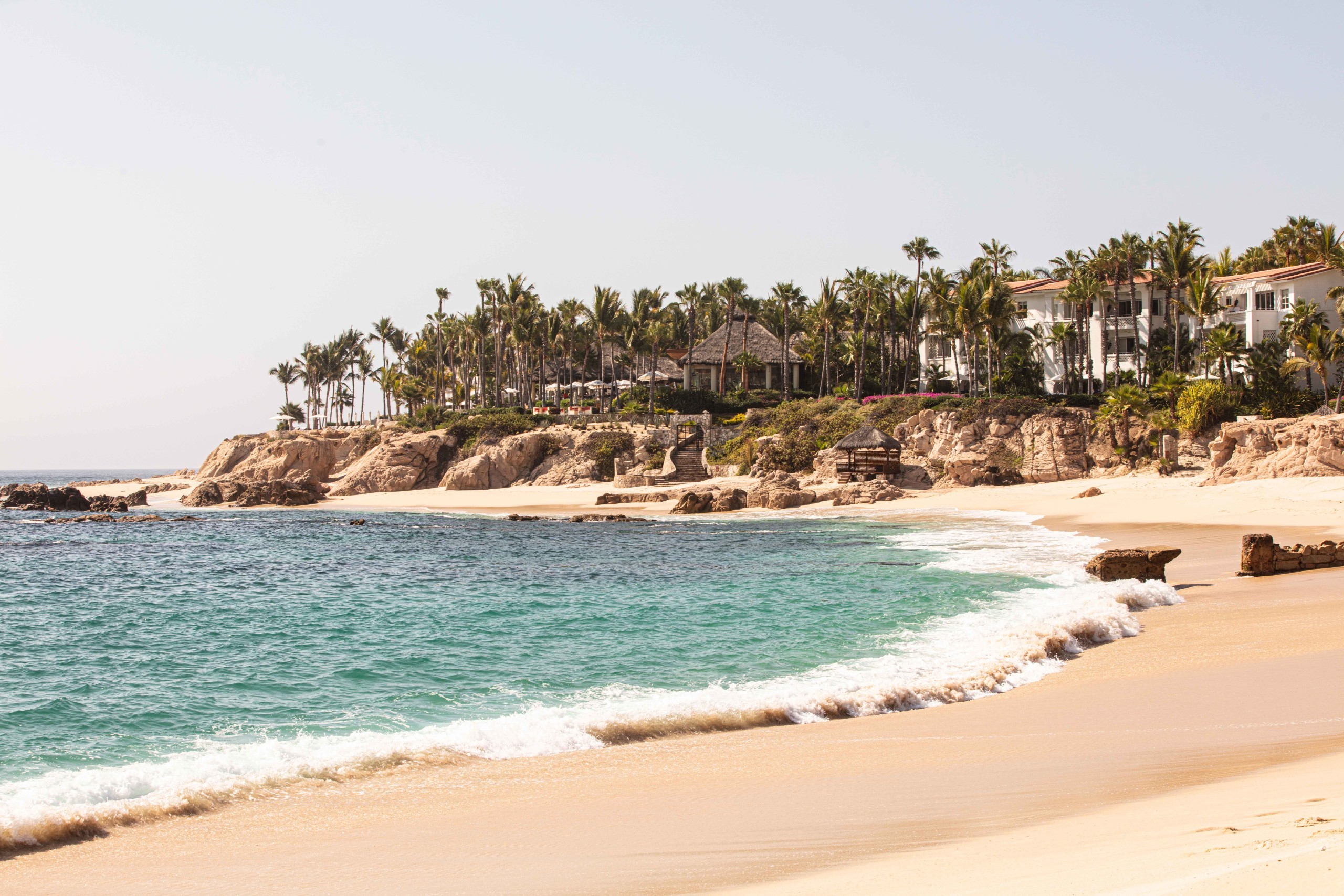 Palmilla shoreline and clear turquoise water