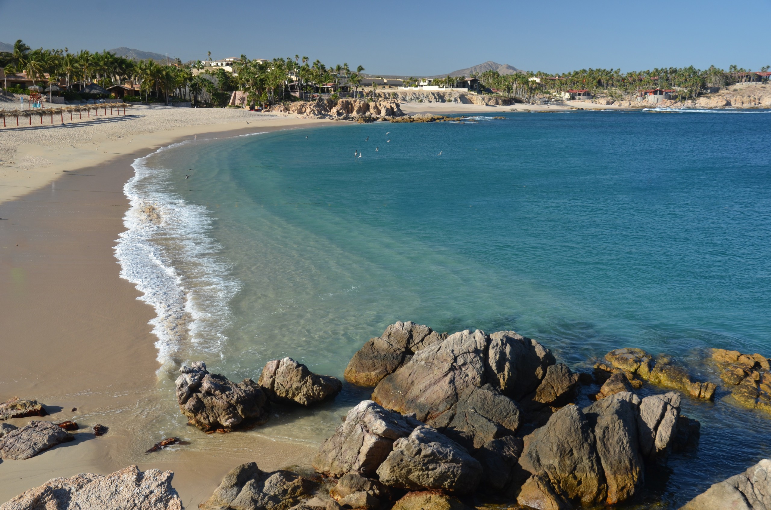 Chileno beach and sheltered bay