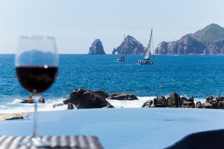 Inside a Private Beachfront Villa in Cabo With Views of the Arch